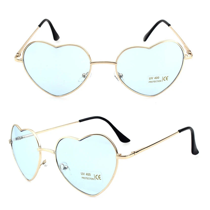 Cute Heart Style Sunglasses