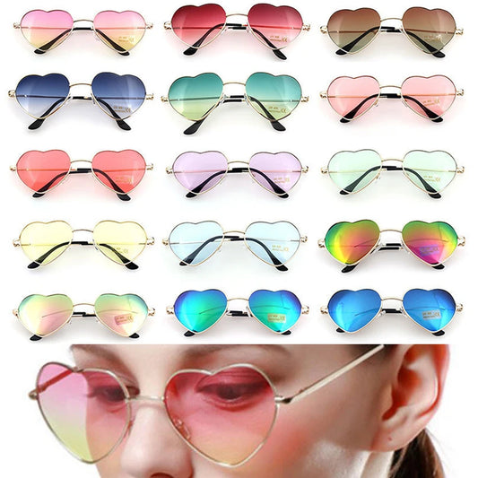 Cute Heart Style Sunglasses