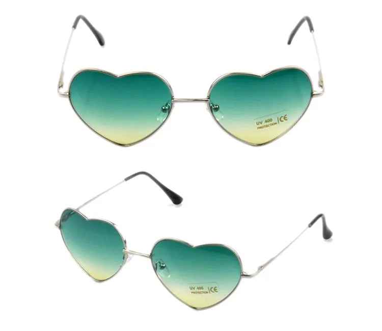 Cute Heart Style Sunglasses