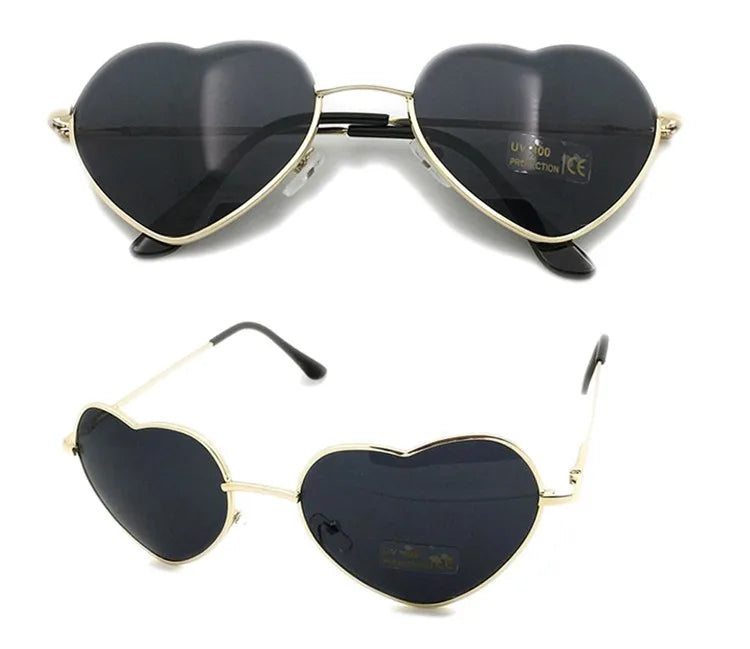 Cute Heart Style Sunglasses