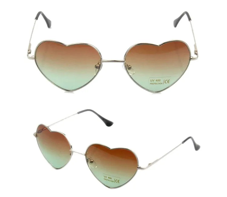 Cute Heart Style Sunglasses